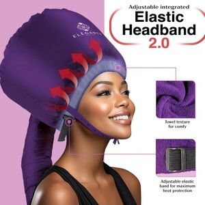 Pacakable hair dryer hoodie